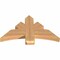 Ekena Millwork Davenport Timber Gable Bracket, Western Red Cedar, 36"W x 21"H x 3 1/2"D x 5 1/2"F, 14/12 Pitch GBW036X21X0406DAV00SWR - alternate 2